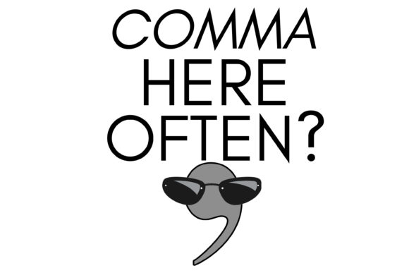 Comma Here Often: A Playful Graphics & Illustrations Asset
