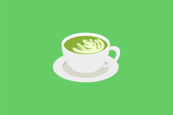 Cup Matcha Tea Icon: Clean Graphics & Versatile Icons