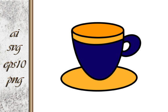 Doodle Coffee or Tea Cup Vector: Friendly Illustrations & Graphics for Local Brands