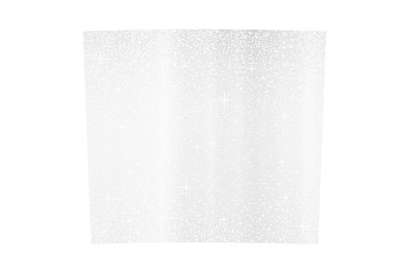 White Glitter Burst Tumbler Wrap 20oz for Crafts & Food Amp